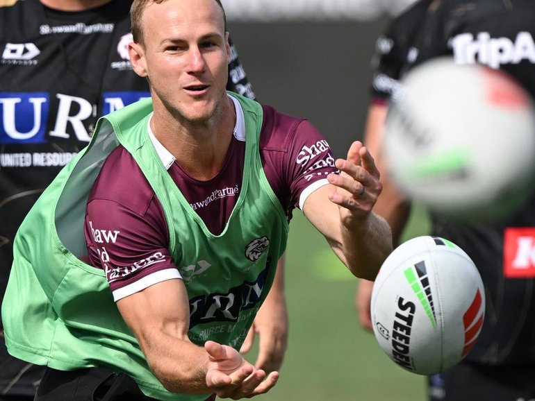 The Dolphins have kept salary-cap space to sign Manly captain Daly Cherry-Evans in 2026. (Dean Lewins/AAP PHOTOS)
