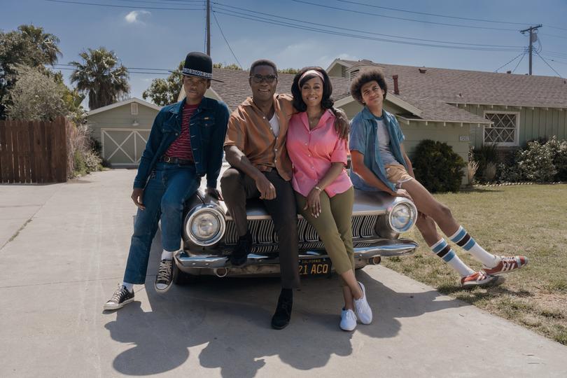 Jahi Winston, David Oweloyo, Simone Missick and Evan Alexander Ellison in Government Cheese.