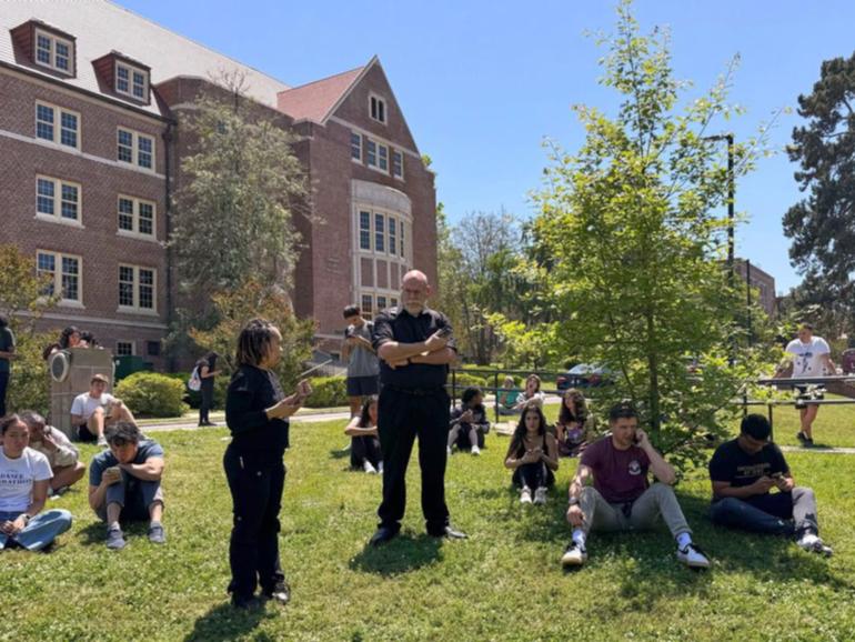 Two people have been killed and four injured during a shooting at Florida State University.