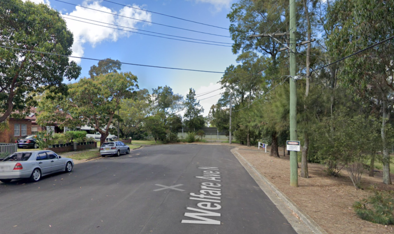 The car was found in a quiet cul-de-sac.