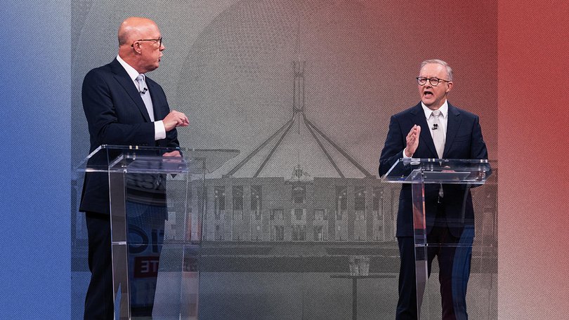 Peter Dutton and Anthony Albanese.