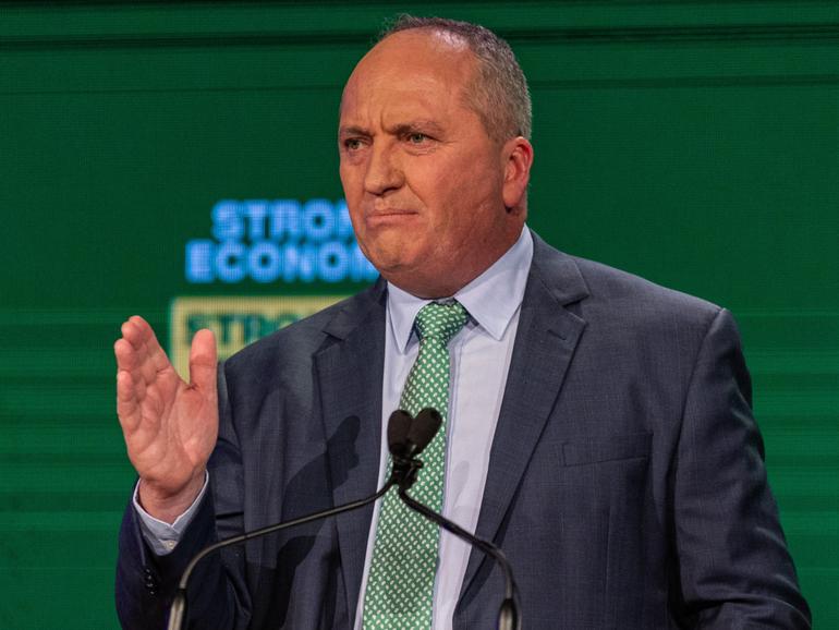 Shadow veterans affairs minister Barnaby Joyce says no cuts will be made to the Department of Veterans’ Affairs under Coalition plans to slash 41,000 public servants from Canberra.