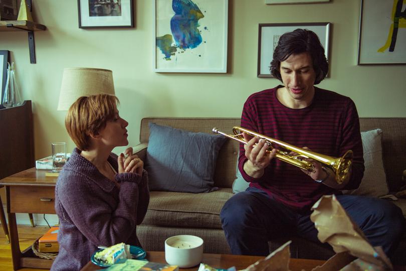 Scarlett Johansson and Adam Driver in Marriage Story.