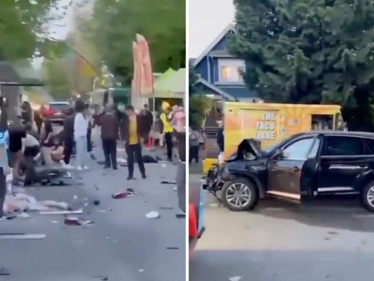 Police have confirmed ‘a number of people’ have been killed after a car ploughed through a packed street festival in Vancouver, Canada on Saturday night.
