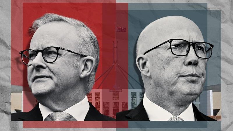Experts say voters can expect more mudslinging from Anthony Albanese and Peter Dutton (right). (Aap Image/AAP PHOTOS)