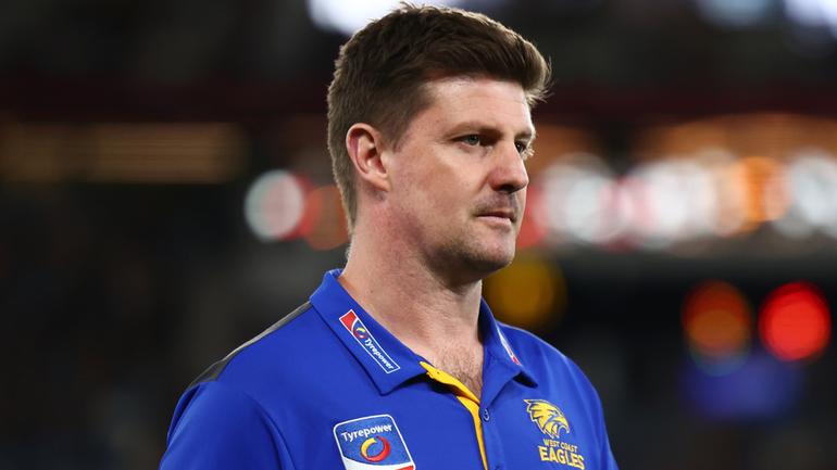 West Coast coach Andrew McQualter has backed down from his apparent frustrations surrounding Hawthorn’s cheeky use of Tom Barrass.
