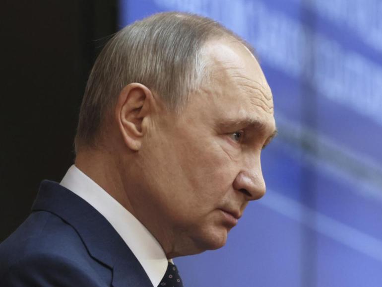 Russian President Vladimir Putin has announced a three-day ceasefire, but Ukraine wants more. (AP PHOTO)