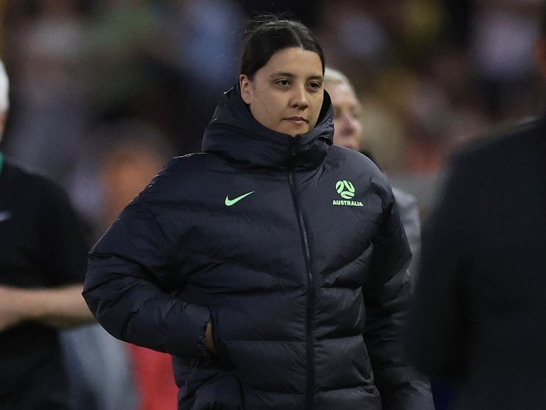 Matildas skipper Sam Kerr remains frustratingly out of action for both club and country. (Mark Evans/AAP PHOTOS)