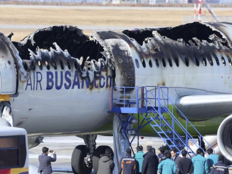 Air Busan stopped power banks being put in overhead lockers on planes after this terrifying incident.