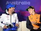 Daniel Ricciardo and Oscar Piastri have both qualified in the top five for the Canadian F1 GP. (Joel Carrett/AAP PHOTOS)