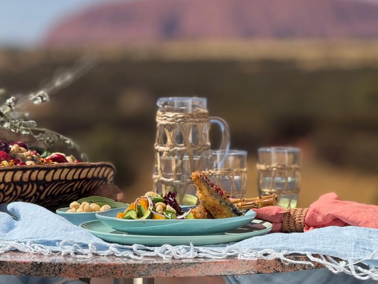 Clarissa Feildel uses local ingredients while in the NT. 