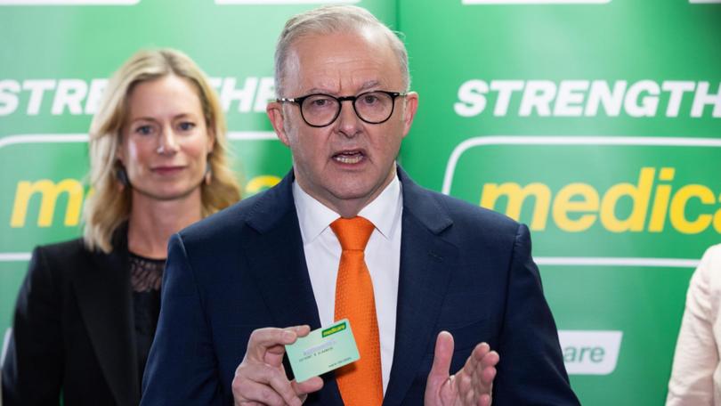Anthony Albanese has frequently produced his Medicare card throughout the election campaign.