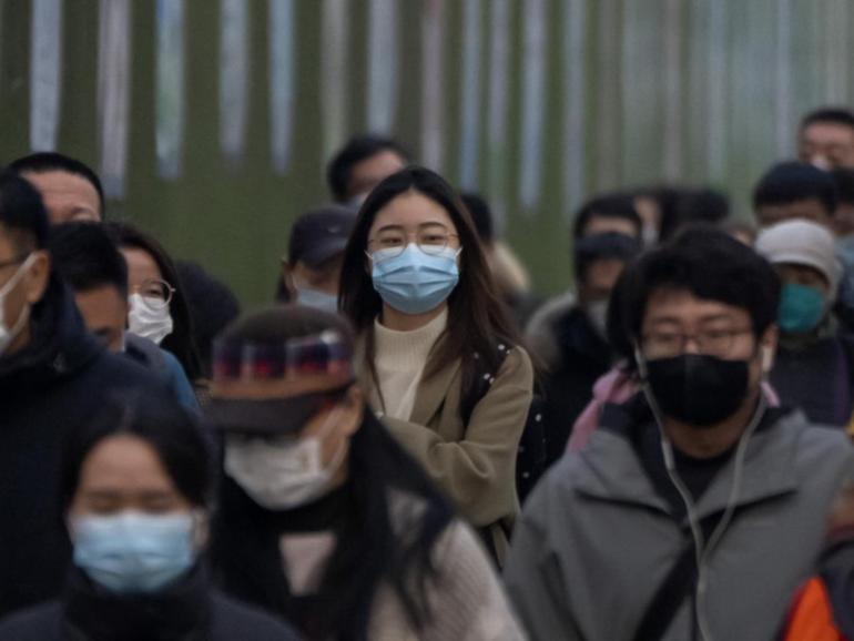 China accused the US of politicising the origins of COVID-19. (AP PHOTO)