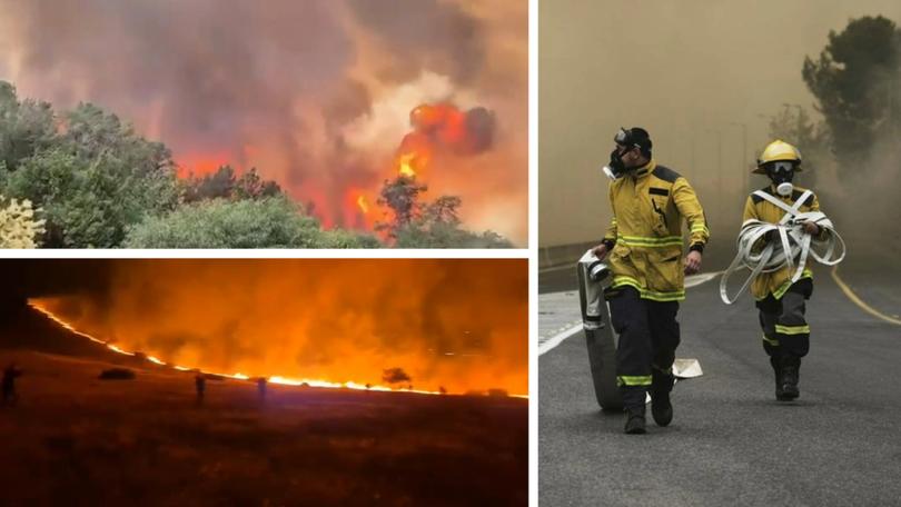 Fires in Israel are burning out of control.