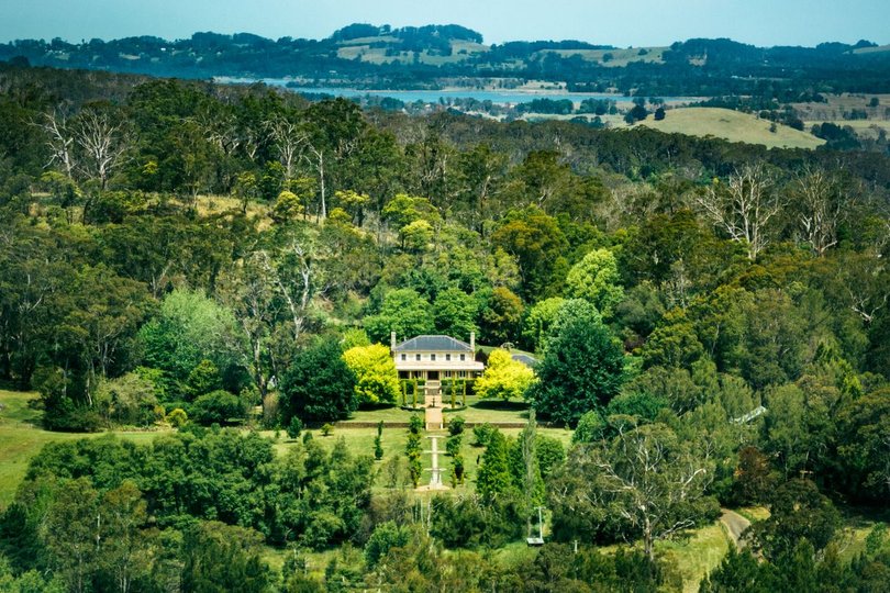 Offering sweeping views of the Blue Mountains and Nattai Valley, ‘Greenbrier Park’ is set among an award-winning garden with three distinct dwellings in Bowral.