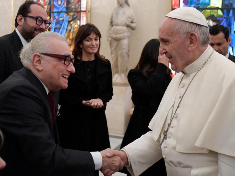 Aldeas - A New Story will feature a conversation between Martin Scorsese and Pope Francis. (AP PHOTO)