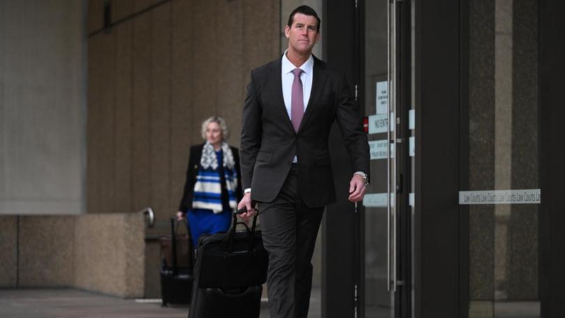 Former soldier Ben Roberts-Smith has returned to court to resume a bid to clear his name. (Dean Lewins/AAP PHOTOS)