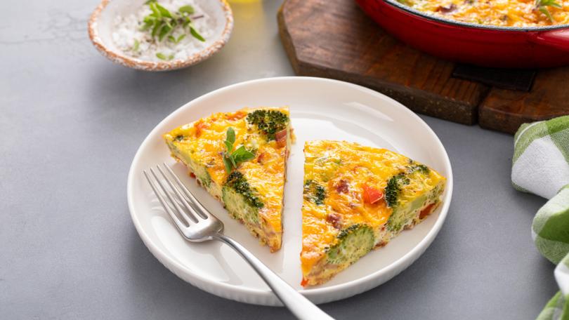 A healthy frittata makes a great meal.