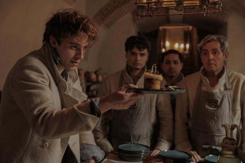 Benjamin Voisin as Antonin Careme in the streaming series.