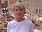 Julie Bishop’s absence from the campaign trail in Curtin has sparked questions, but Liberals insist she has been silenced by diplomatic rules.