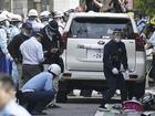 Japanese police have detained a man suspected of driving into children in Osaka. (AP PHOTO)
