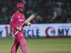 A sad trudge from Rajasthan's wonder boy Vaibhav Suryavanshi after his two-ball duck against Mumbai. (AP PHOTO)