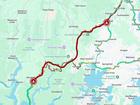 A truck spill has strewn metal debris across 25km of the M1 in Sydney, leaving dozens of drivers stranded with shredded tyres and completely shutting down the highway.