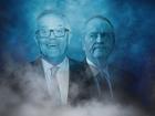 ELLEN RANSLEY: Ghost of elections past weighs heavily on final, frenetic campaign day. Pictured: Former Prime Minister Scott Morrison and former PM candidate Bill Shorten. 