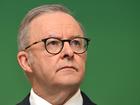 Anthony Albanese speaks to the media during a visit to Morayfield Medicare Urgent Care Clinic in the electorate of Longman, near Brisbane.