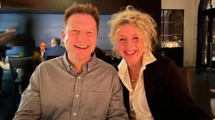 Noel Johansen with wife Jen Darbellay.