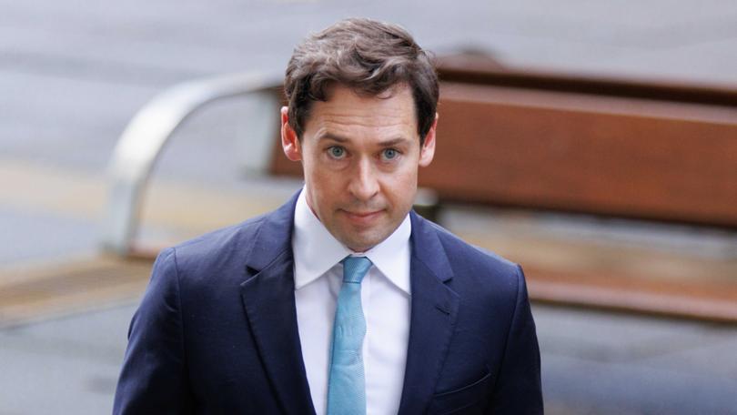 Journalist Nick McKenzie arrives for an appeal by Ben Roberts-Smith at Federal Court.