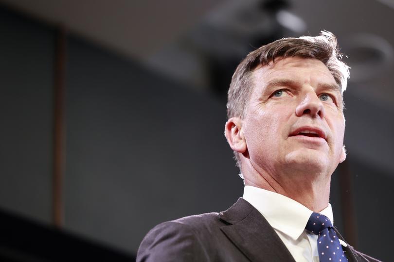 Shadow Treasurer Angus Taylor say he is thinking of two budgets — the household’s and the nation’s.