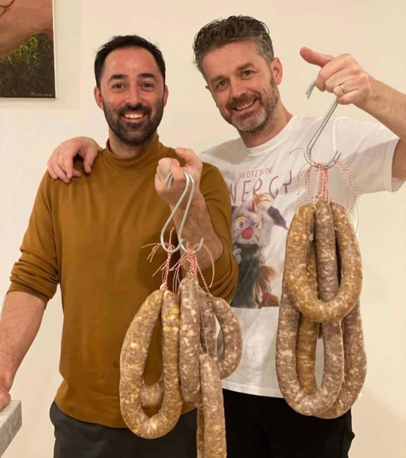 TV star Andy Allen has shared rarely seen photo alongside Jock Zonfrillo, as he marks two years since his death.