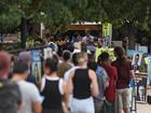 Early voters line up to cast their ballots across Perth. 