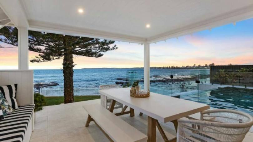 The home sold this week after an extended period on the market.