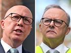 Peter Dutton and Anthony Albanese are struggling to cut through with their policies, polling shows. (Mick Tsikas, Lukas Coch/AAP PHOTOS)