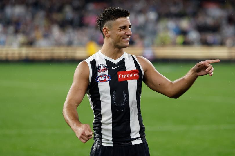 Nick Daicos of the Magpies.