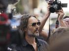 Russell Brand arrived at Westminster Magistrates' court in London to a mass of photographers. 