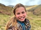 ‘Happy 10th Birthday Princess Charlotte! ❤’ the photo was captioned.