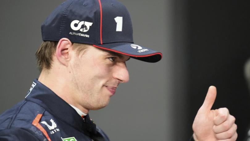 World F1 chamionp Max Verstappen is celebrating the birth of his first child.