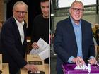 Anthony Albanese and Peter Dutton cast their votes in their home electorates.