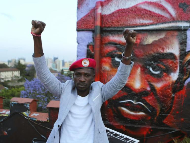 A bodyguard for prominent Ugandan opposition figure Bobi Wine has been abducted in Kampala.