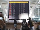 A power outage in Bali has resulted in long lines at airport check-in counters.