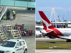 An airline worker has been seriously injured after falling from an aerobridge at Sydney airport.