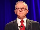 Prime Minister Anthony Albanese delivers his victory speech after his election win.