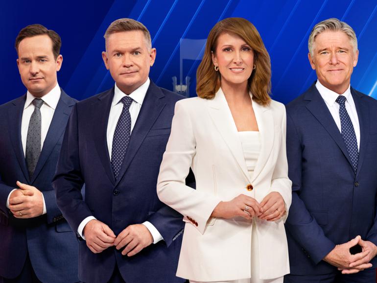 Hugh Whitfeld, Michael Usher, Natalie Barr and Mark Riley.