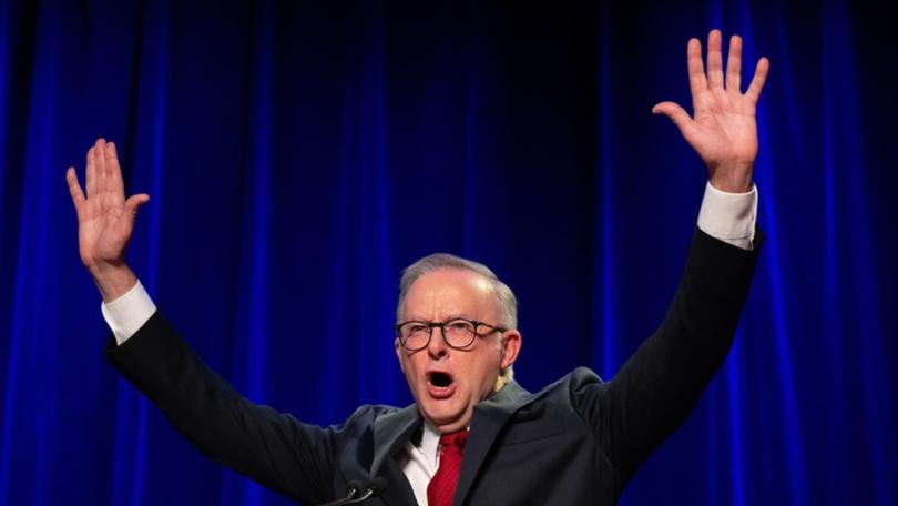 Anthony Albanese will go down in history as a Labor hero, says Treasurer Jim Chalmers. (Lukas Coch/AAP PHOTOS)
