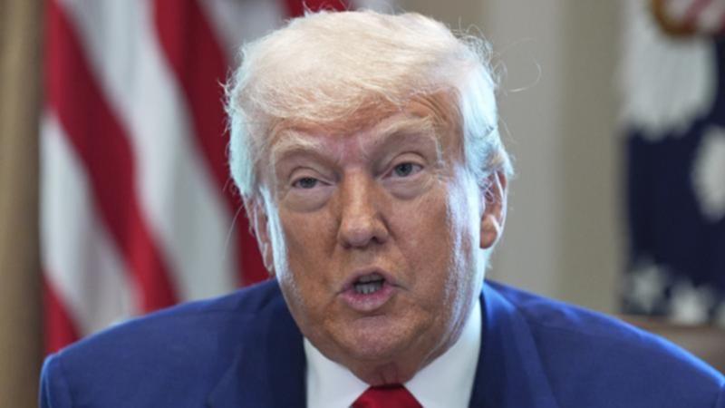 President Donald Trump has signed an executive order to slash federal funding for two broadcasters.