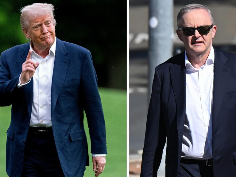 Donal Trump and Anthony Albanese.