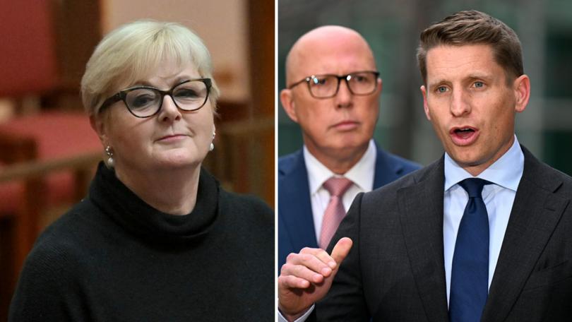 Linda Reynolds is not throwing her support behind WA's Andrew Hastie.